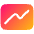 Analytics Board Icon from Plump Gradient Set