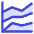 Analytics Graph Lines Icon from Core Duo Set