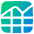 Analytics Graph Net Icon from Plump Gradient Set