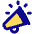 Announcement Megaphone Icon from Plump Pop Set
