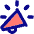 Announcement Megaphone Icon from Core Pop Set