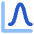Bell Curve Chart Icon from Core Flat Set