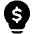 Business Idea Money Icon from Plump Solid Set | Free Download as SVG Vector and Transparent PNG | Streamline icons