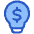 Business Idea Money Icon from Plump Duo Set