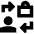 Business To Consumer Icon from Sharp Remix Set