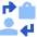 Business To Consumer Icon from Sharp Flat Set