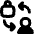 Business To Consumer Icon from Flex Remix Set