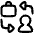 Business To Consumer Icon from Plump Line Set