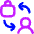 Business To Consumer Icon from Flex Neon Set