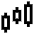 Candles Chart Icon from Sharp Line Set
