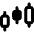 Candles Chart Icon from Core Remix Set