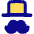 Capitalist Monopoly Icon from Flex Pop Set