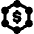 Cash Molecule Icon from Flex Remix Set