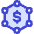 Cash Molecule Icon from Flex Duo Set