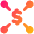 Cash Network Icon from Plump Gradient Set