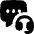 Contact Us Customer Support Icon from Flex Solid Set