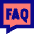 Contact Us Faq Icon from Sharp Pop Set