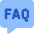 Contact Us Faq Icon from Core Flat Set
