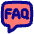 Contact Us Faq Icon from Flex Pop Set