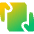 Contracts Icon from Core Gradient Set
