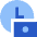 Hourly Rate Fee Cash Icon from Sharp Flat Set