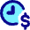 Hourly Rate Fee Dollar Sign Icon from Core Pop Set