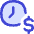 Hourly Rate Fee Dollar Sign Icon from Flex Duo Set
