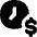 Hourly Rate Fee Dollar Sign Icon from Flex Solid Set
