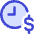 Hourly Rate Fee Dollar Sign Icon from Core Duo Set