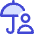 Life Insurance Security Umbrella Icon from Core Duo Set