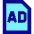 Print Advertising Icon from Sharp Pop Set