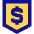 Security Shield Icon from Sharp Pop Set