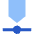 Timeline Roadmap Horizontal Icon from Sharp Flat Set