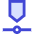 Timeline Roadmap Horizontal Icon from Sharp Duo Set