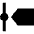 Timeline Roadmap Vertical Icon from Sharp Solid Set