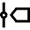 Timeline Roadmap Vertical Icon from Sharp Line Set