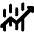 Trading Graph Icon from Core Solid Set