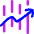 Trading Graph Icon from Flex Neon Set