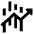 Trading Graph Icon from Sharp Solid Set