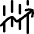 Trading Graph Icon from Flex Line Set