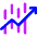 Trading Graph Icon from Core Neon Set