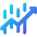 Trading Graph Icon from Core Gradient Set