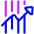 Trading Graph Icon from Plump Neon Set