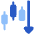 Trading Pattern Down Icon from Plump Flat Set