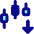 Trading Pattern Down Icon from Core Pop Set