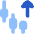 Trading Pattern Up Icon from Flex Flat Set