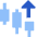 Trading Pattern Up Icon from Sharp Flat Set