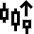 Trading Pattern Up Icon from Sharp Line Set