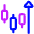Trading Pattern Up Icon from Plump Neon Set