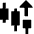 Trading Pattern Up Icon from Sharp Solid Set